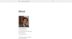 Desktop Screenshot of deepak.dhungana.at